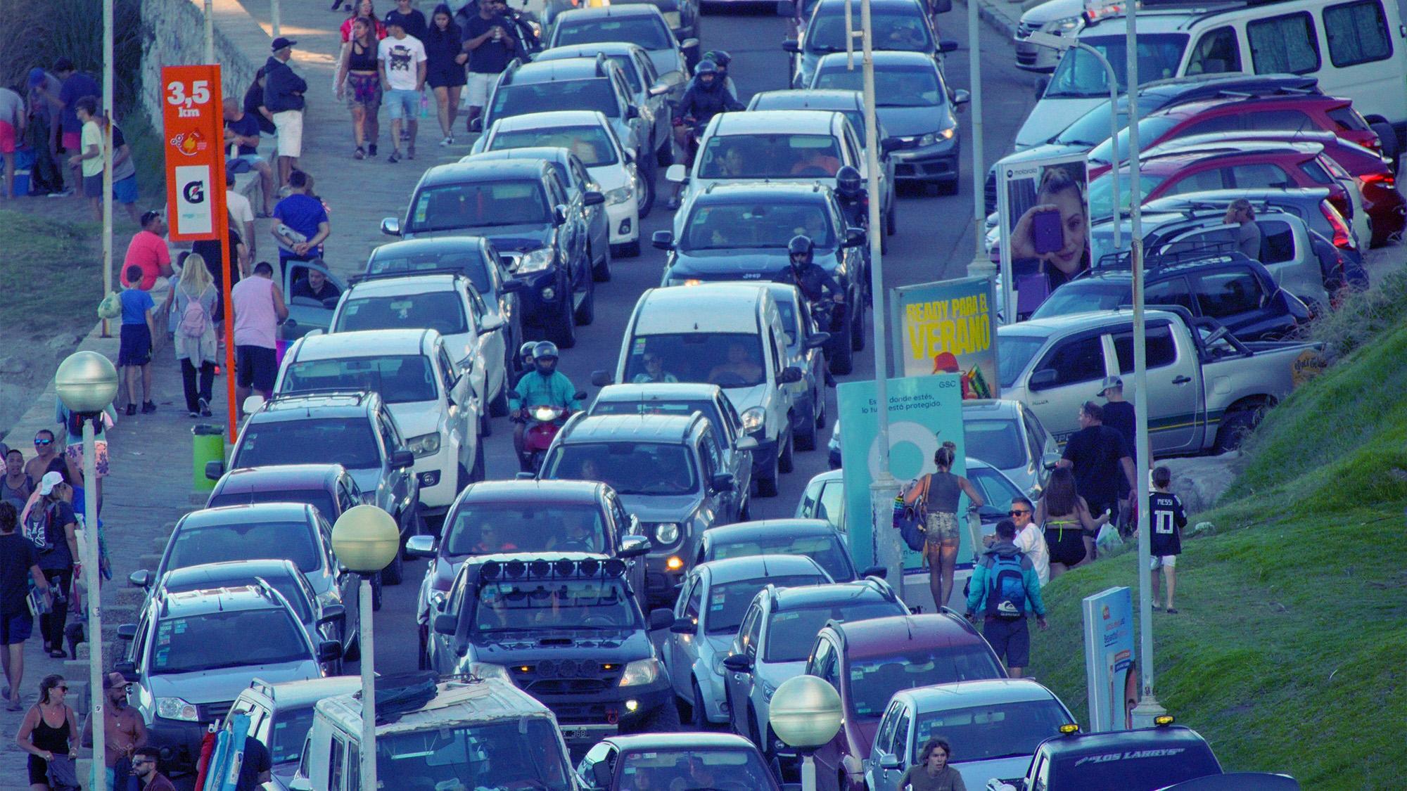 Traffic Jam At University