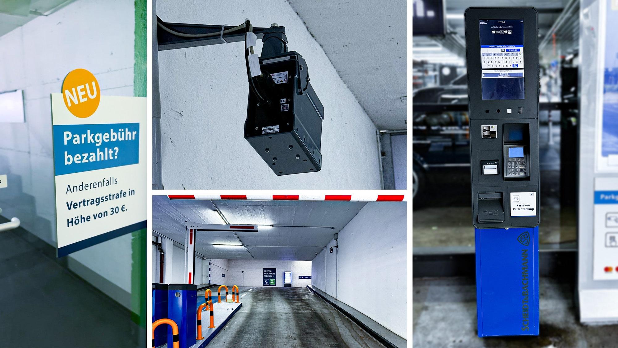 D&uuml;sseldorf Parking with Survision LPR Cameras