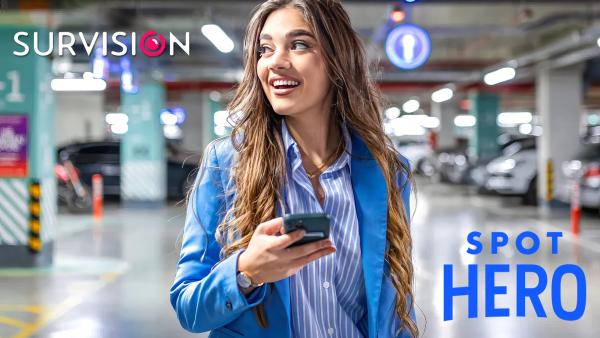 Survision Integrates with SpotHero Reservation App